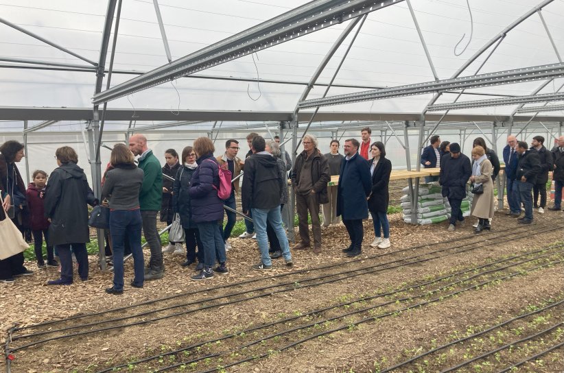 Inauguration ferme urbaine Lille