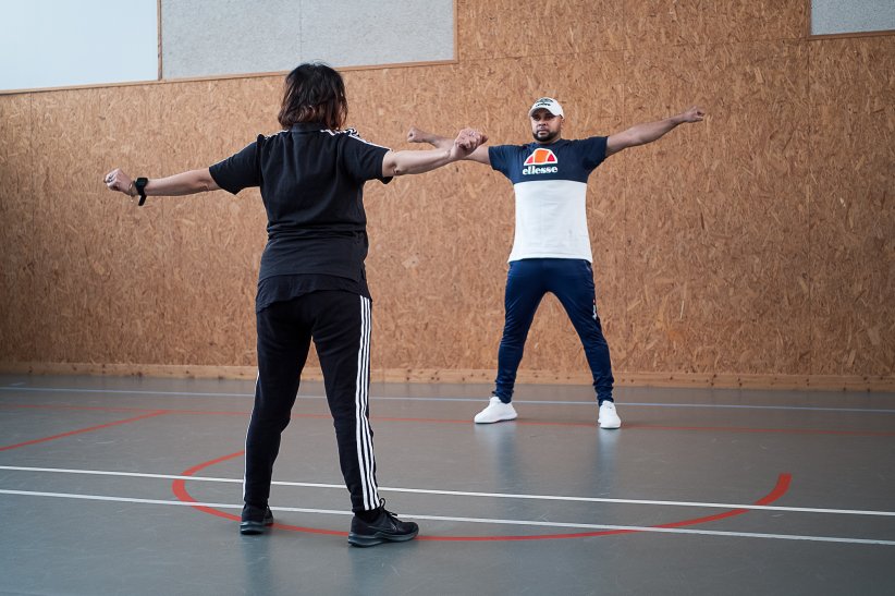 Séance de renforcement musculaire