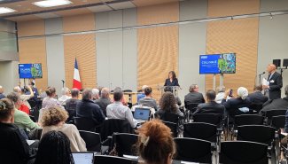 Soumya Bourouaha au colloque