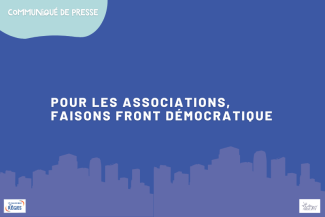 Pour les associations, faisons front démocratique