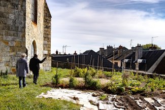 Photo de jardin d'église